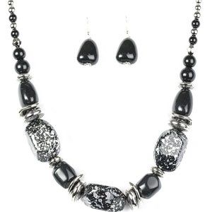 In Good Glazes Black Necklaces